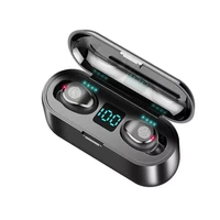 tws bluetooth earphones 2200mah charging box wireless headphone fone 9d stereo sports waterproof earbuds headset with microphone