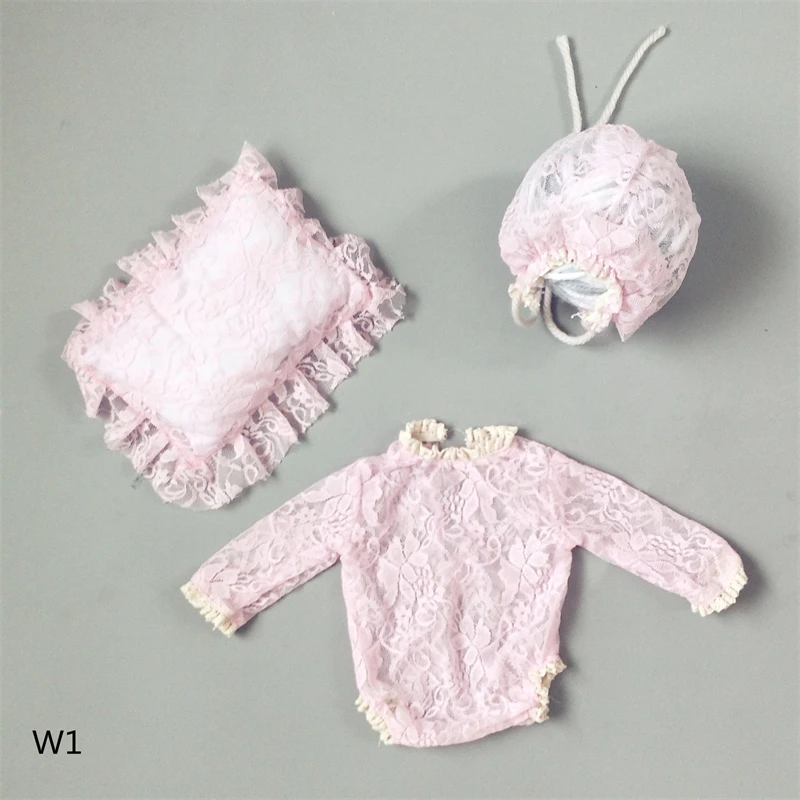 3 шт./комплект мягкие кружевные комбинезоны для новорожденных |