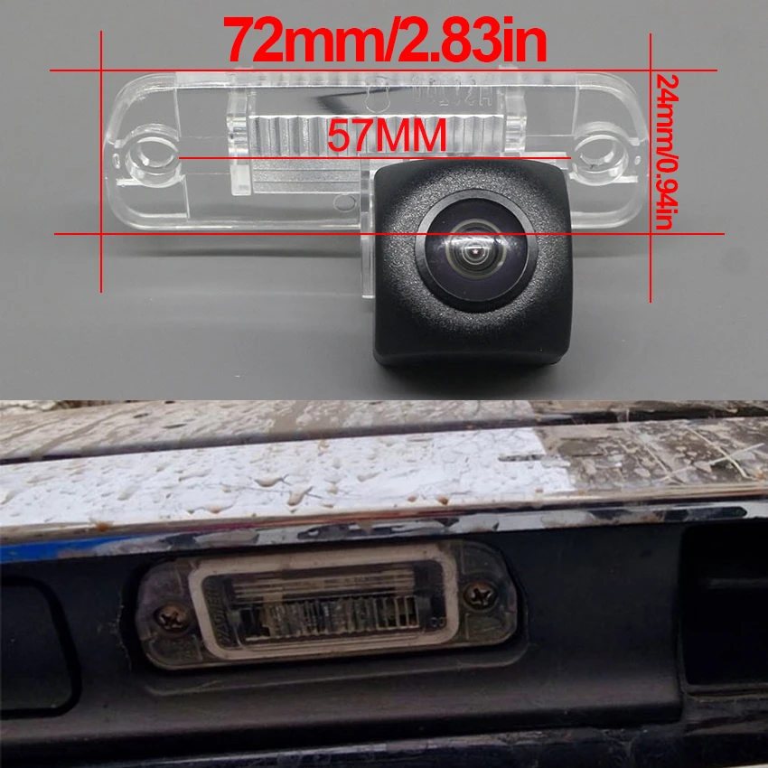 HD CCD Автомобильная камера заднего вида Водонепроницаемая высококачественная RCA