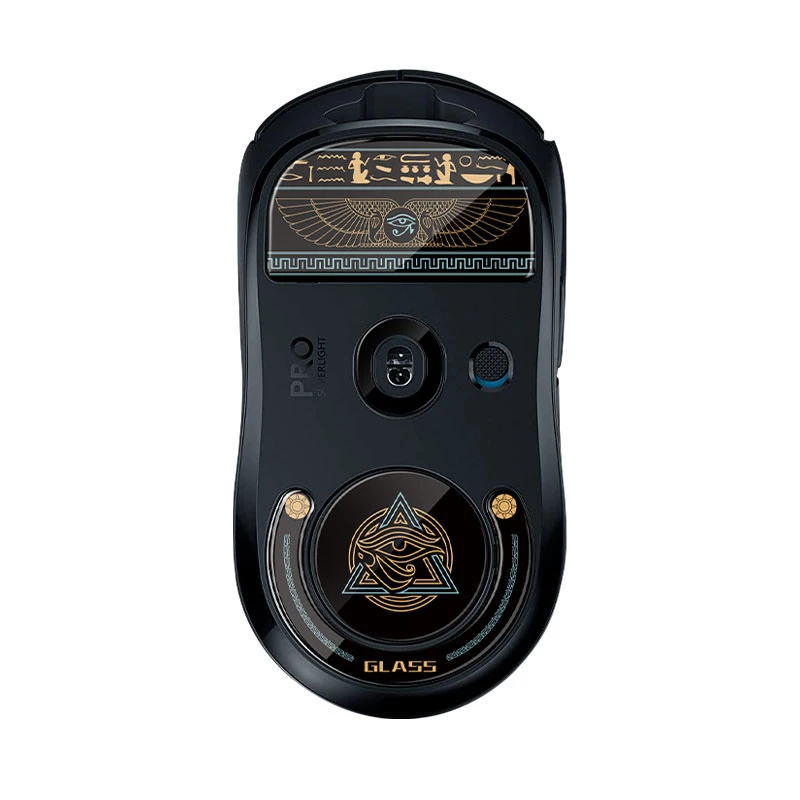 1 упаковка стеклянные коньки для мыши скользящие подушечки ног наклейка на ножки