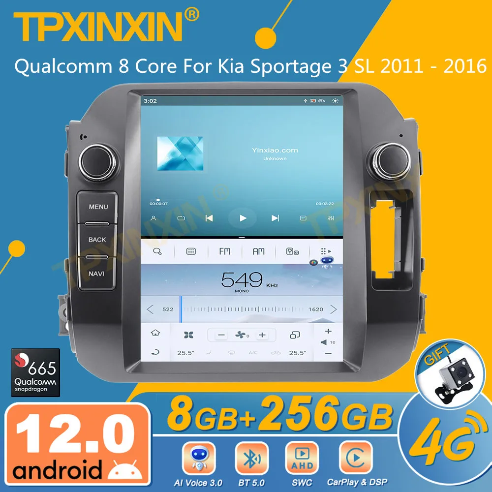 

Восьмиядерный процессор Qualcomm для Kia Sportage 3 SL 2011 -2016 Android автомобильное радио Тесла экран 2Din стерео приемник Авторадио мультимедийный плеер