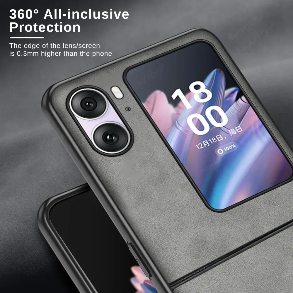 Чехол-книжка из искусственной кожи для OPPO Find N2 N3