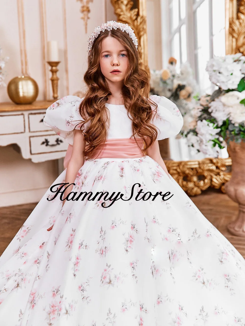 Рисунок 4 - Платье принцессы с цветочным принтом для девочек