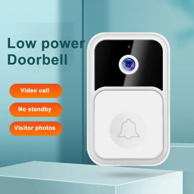 

Беспроводной дверной звонок Tuya с Wi-Fi, умный телефон с камерой на батарейках, водонепроницаемый, совместим с дверным звонком с функцией ночного видения Tuya Home