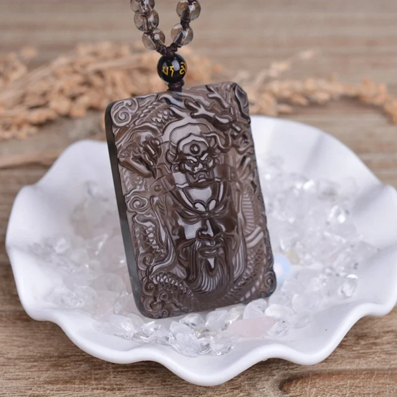 Ожерелье из натурального китайского стиля в стиле ретро Guan Shengdi Jun мужское