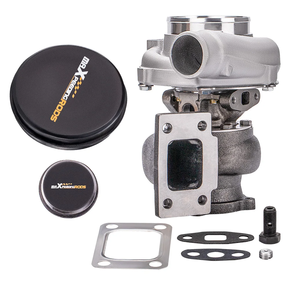 Турбокомпрессор GT30 GT3037 GT3076R со стальными колесами турбокомпрессор 500 л.с. +