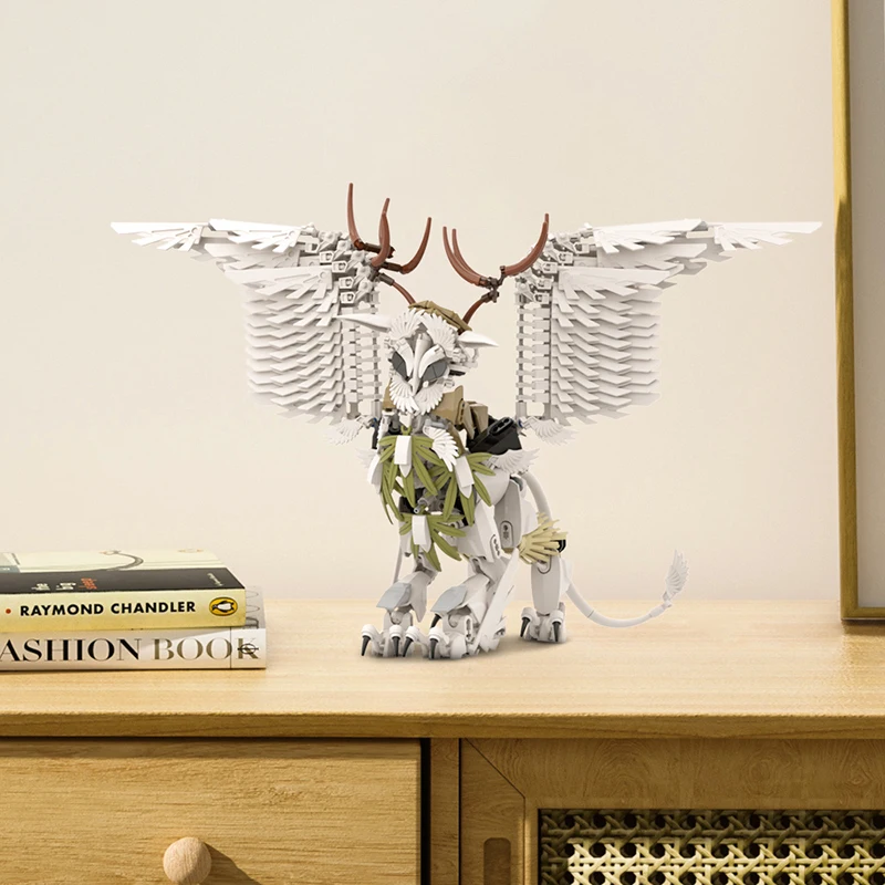 MOC Hippogriff Griffin набор строительных блоков кирпичи-монстры модель игрушки