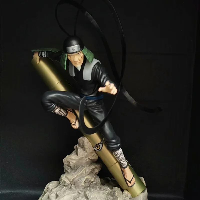 

Аниме Naruto Sarutobi Hiruzen GK MuHou ПВХ фигурка Коллекционная модель кукла игрушка 30 см