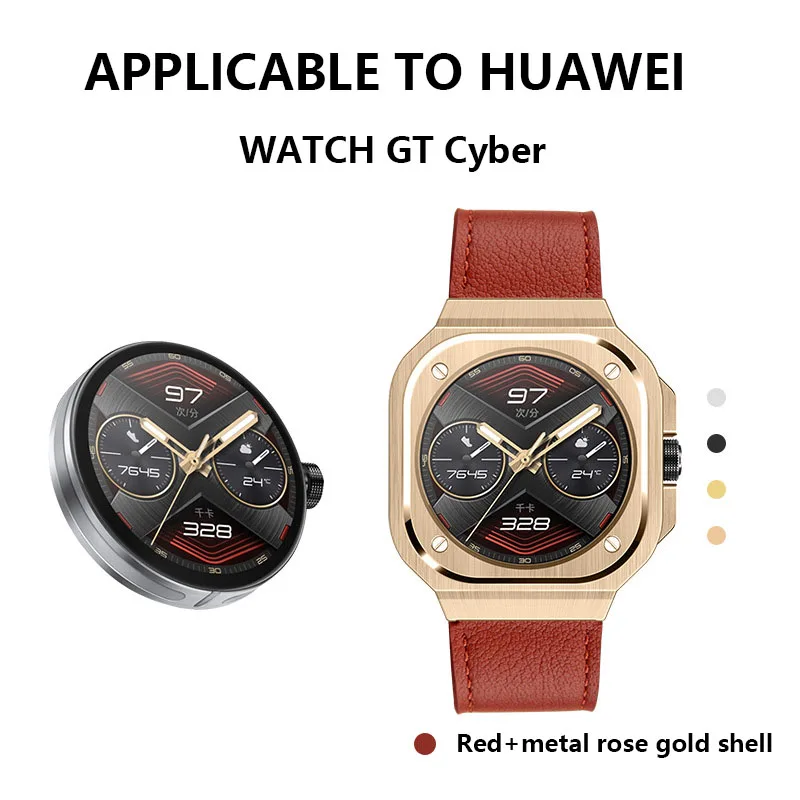 

Leather Modified Watch Strap Is Applicable To Huawei Leather Gt Leather Modified Watch Strap