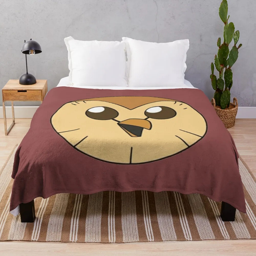 

Хлопковое вязаное одеяло Hooty owl house