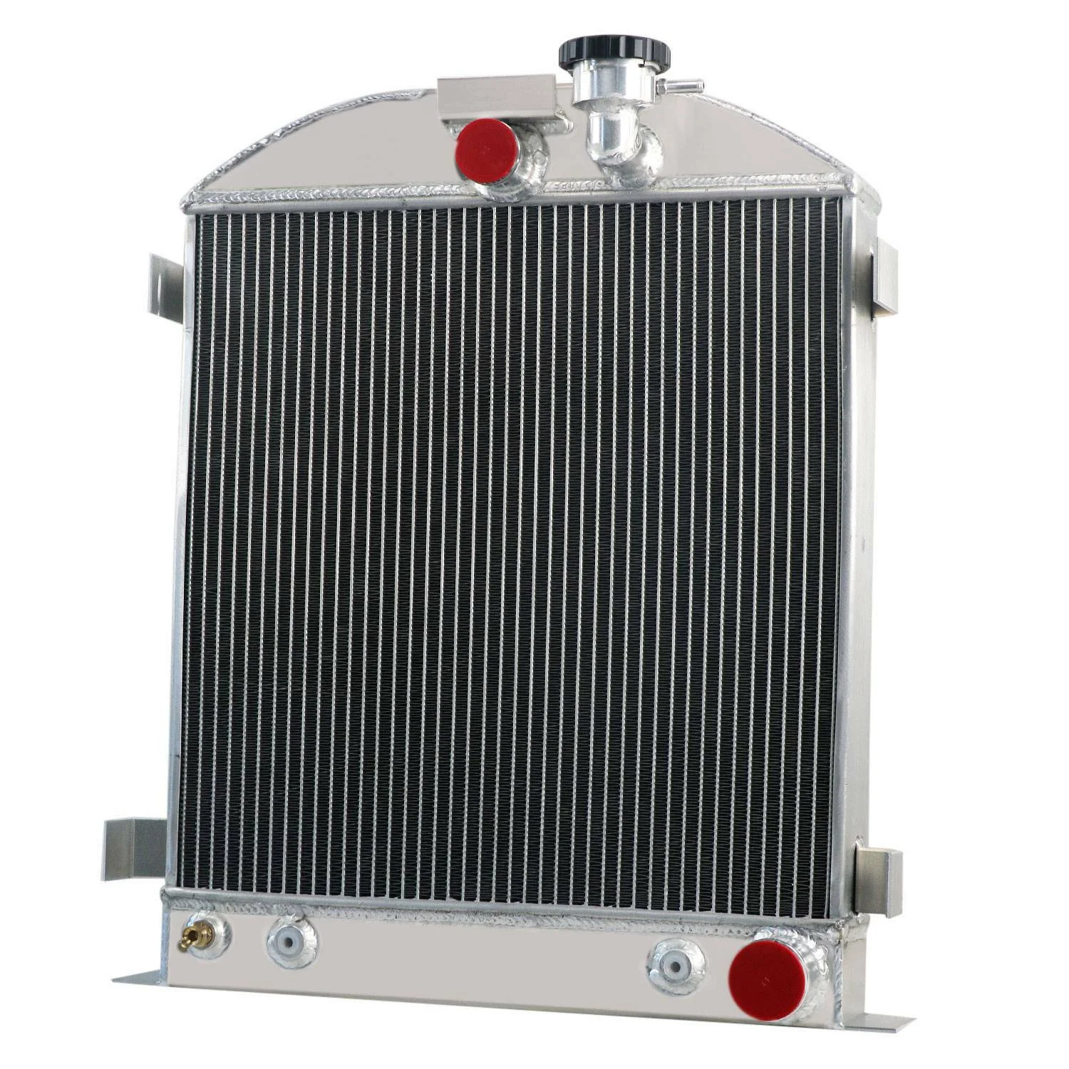 

4 Rows Aluminum Radiator For 1932 32 Ford Chopped Grill-Shells Chevy-Engine