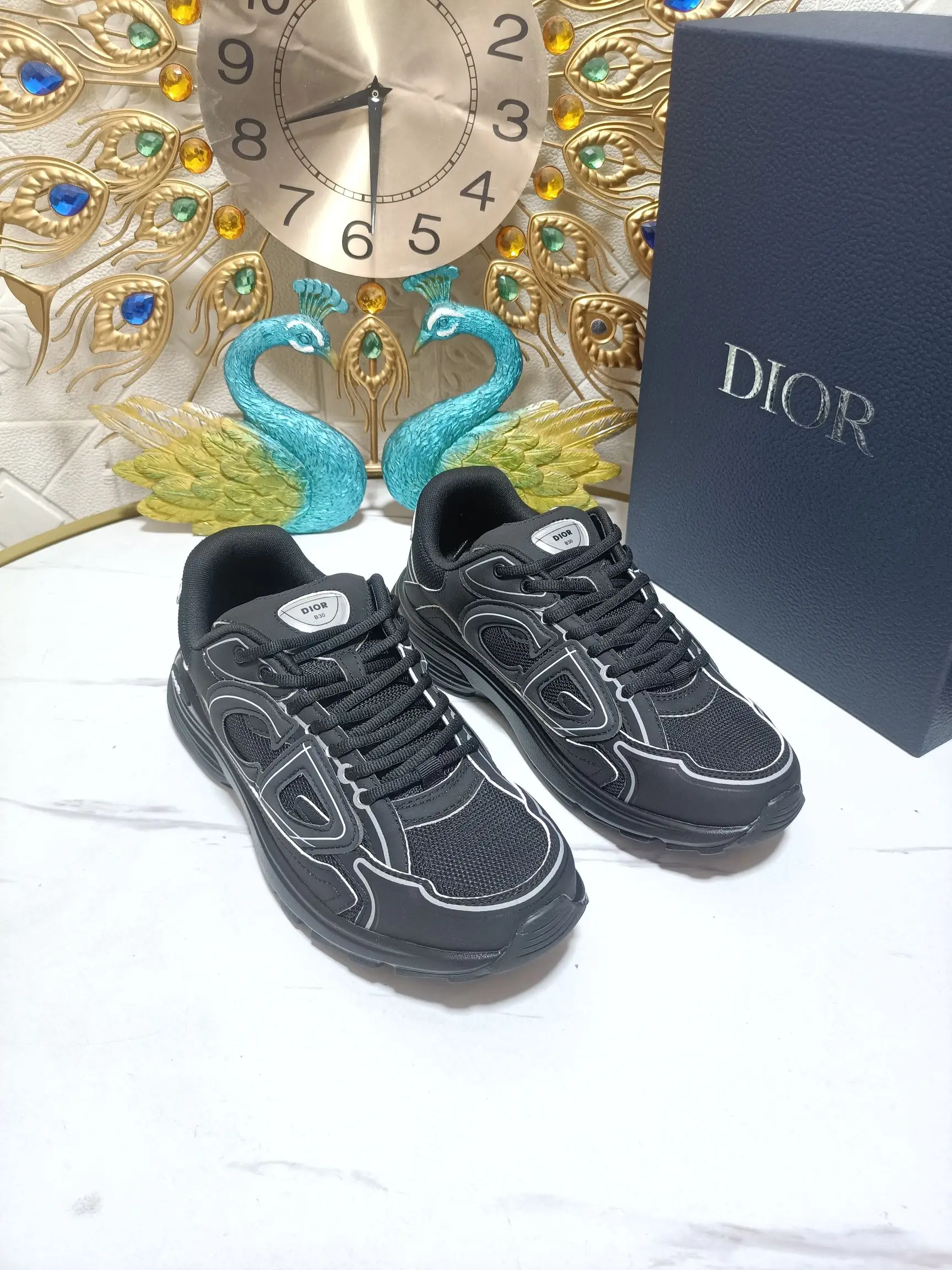 Кроссовки Dior Повседневная обувь дышащий Износостойкий Сейсмостойкий кроссовки