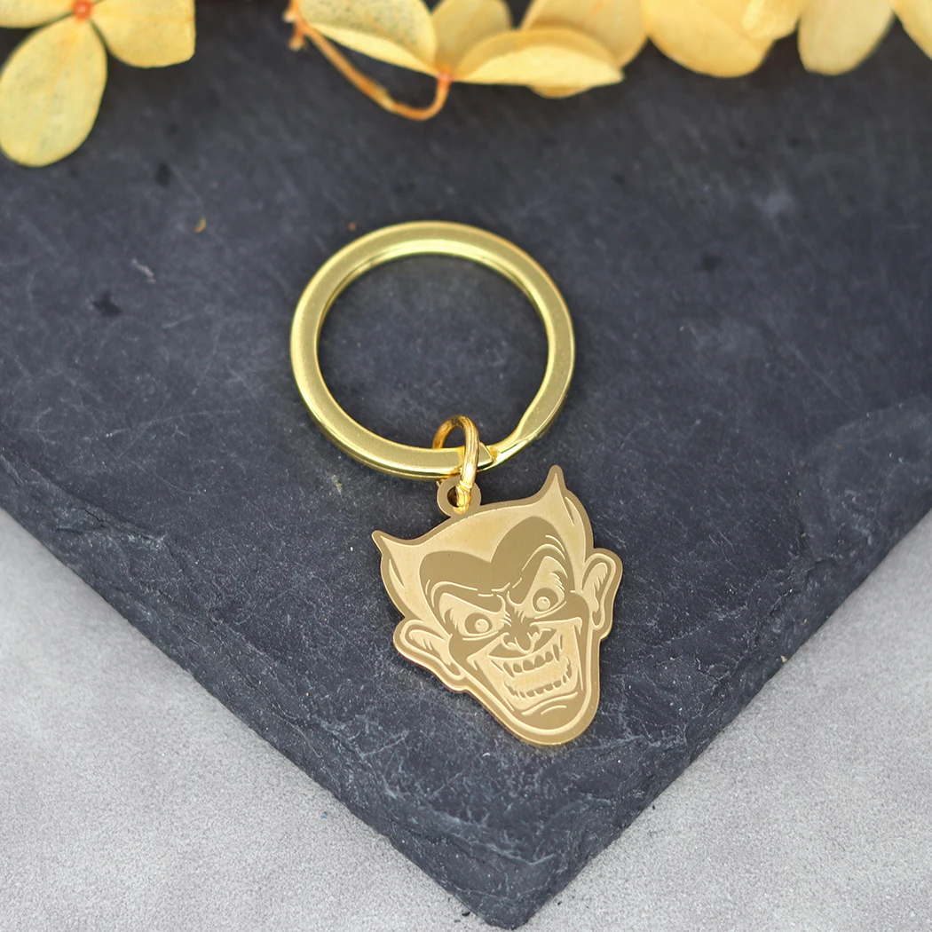 Цепочка для ключей с подвеской в виде сердца из нержавеющей стали