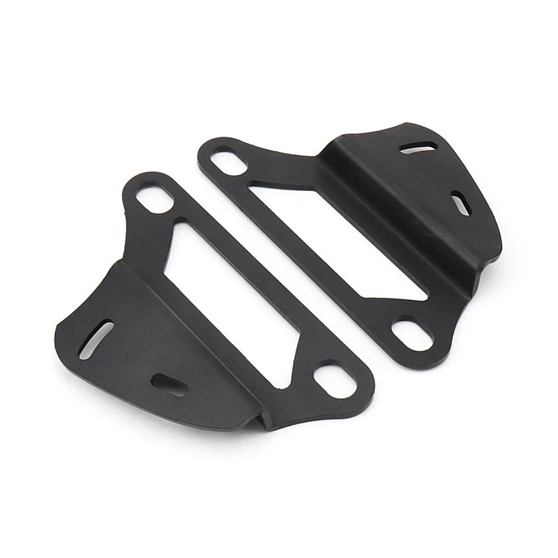 1 пара передних подвижных кронштейнов боковых элементов противоударное зеркало