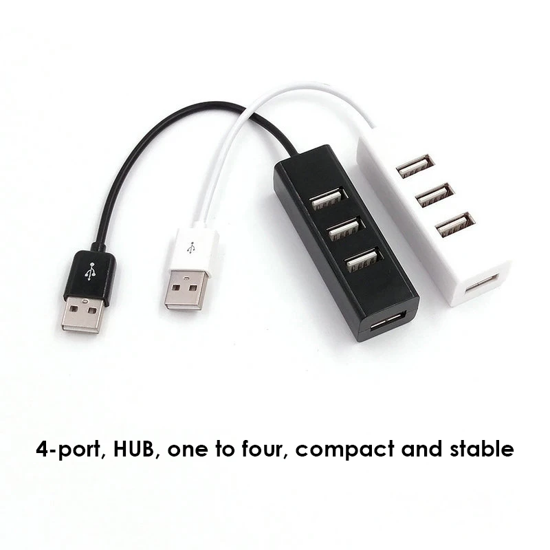 Высокоскоростной Универсальный USB-разветвитель с 4 USB-портами и кабелем - купить