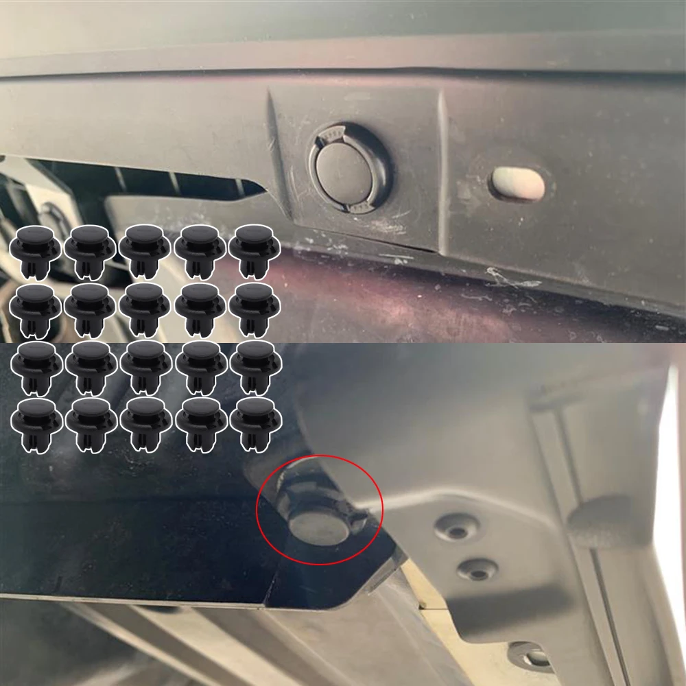 20 шт. для Honda Element YH1/2 2003 2004 - 2010 2011 защита для отсека двигателя, хомут с зажимами, панель, свод колеса, корпус, подкладка, капот, решетка, заклепки