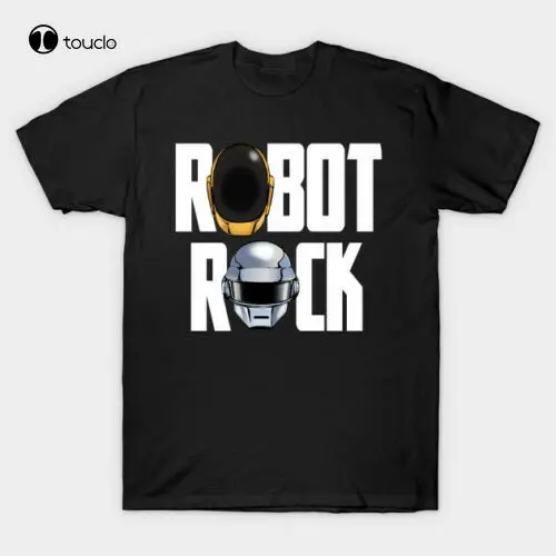 

Robot Rock Daft Punk Electronic Music Duo Alive Black T-Shirt Get Lucky Xs-5Xl Unisex Custom Aldult Teen Unisex Cotton