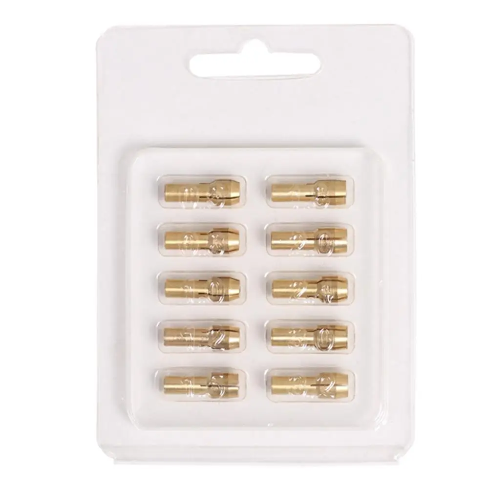 

10pcs Mini Brass Copper Collets Chucks Twist Drill Motor Shaft Electric Drill Bit Grinder Rotary Woodworking Repair Tools Set