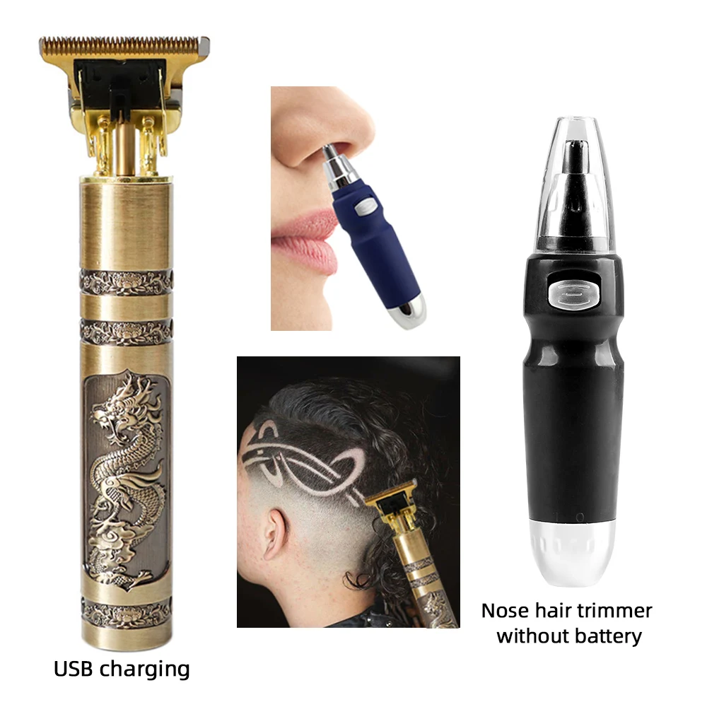 

Professional Hair Clipper Nose Hair Electric Shaver Hair Cutting Machine Tondeuse Maquina de Cortar Cabello Nose and Ear Trimmer