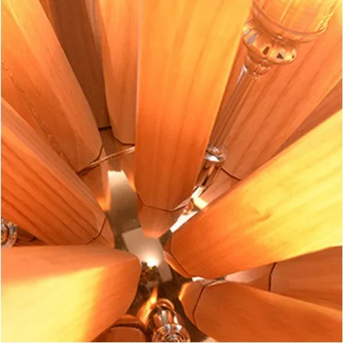 НОВАЯ 52 см Северная Европа деревянная винтажная люстра для ресторана кафе из