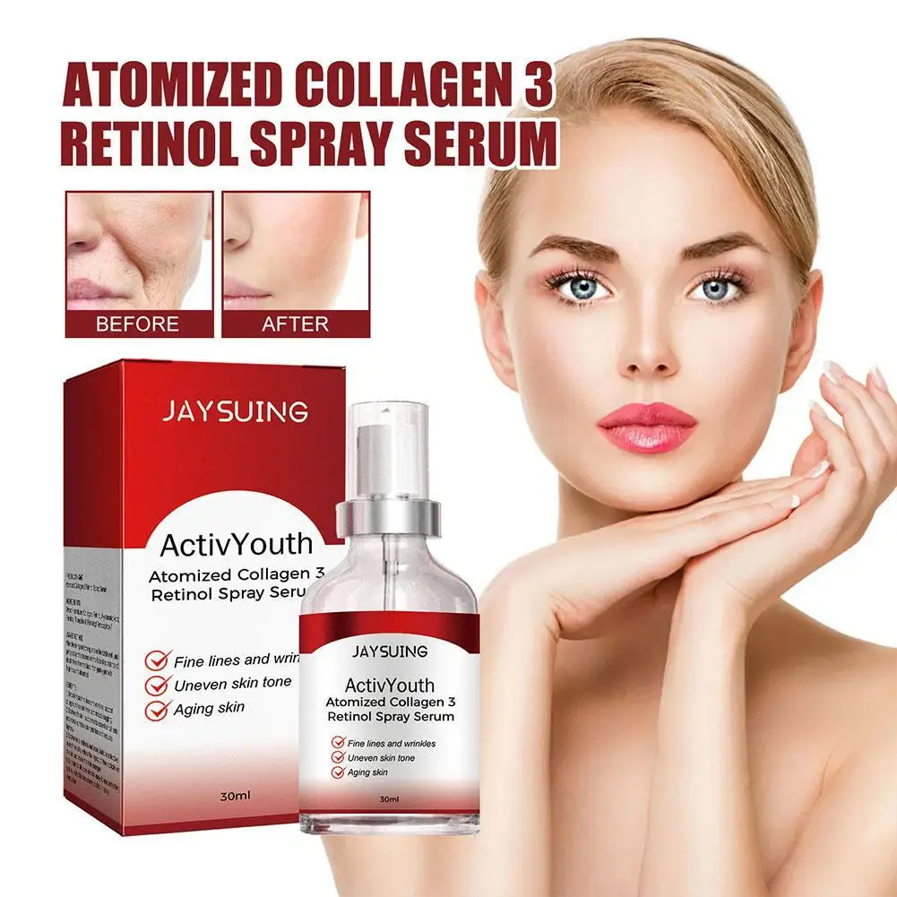 

Collagen Retinol Essence Spray Anti-aging Facial Essence Whitening Skin Care Moisture Oil Control Remove Wrinkles