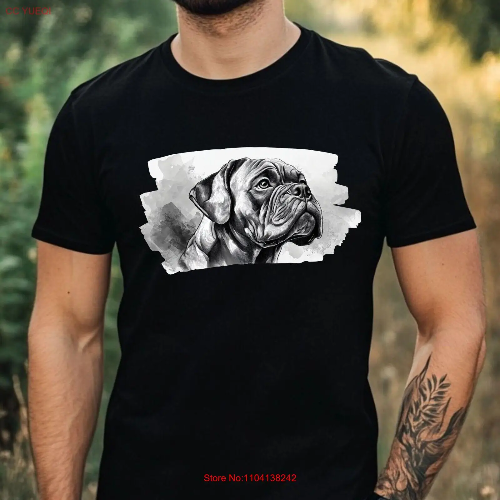 Мужская хлопковая футболка с бордовым мотивом Dogue размеры от XS до 5XL