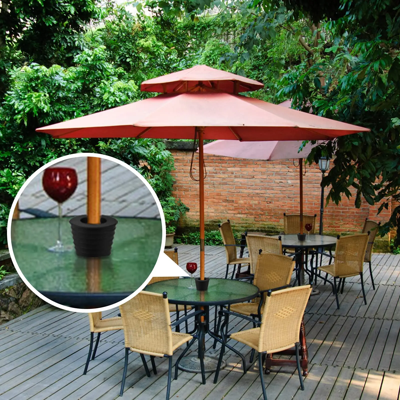 Циферблат 38 мм основание для внутреннего дворика