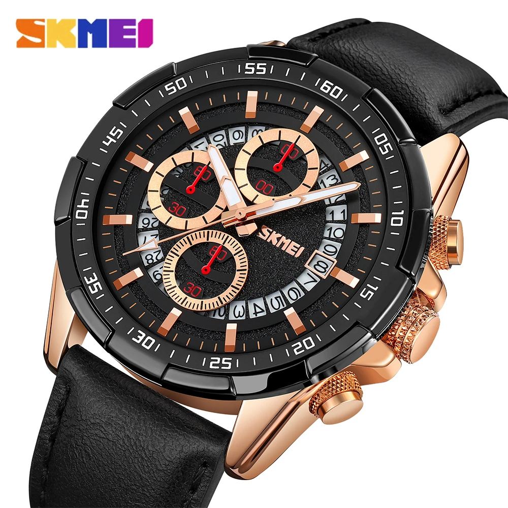 Лидирующий бренд 2023 мужские часы Бизнес Роскошные Водонепроницаемые наручные с