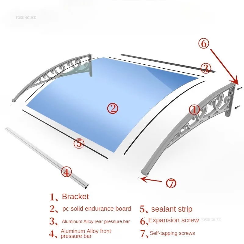 Современные дождестойкие тенты для двора тихие Солнцезащитные Тенты креативные