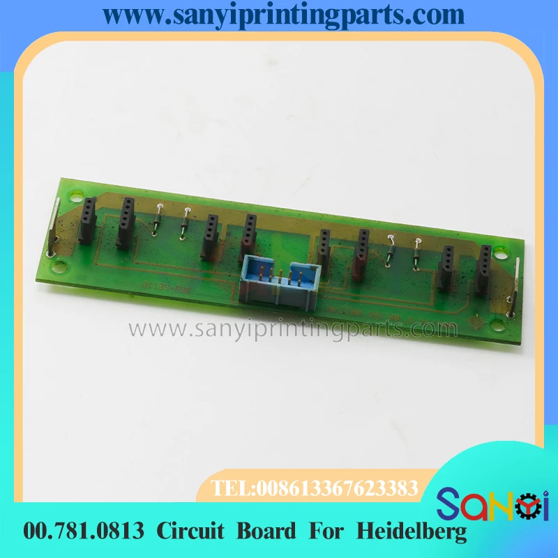 95% оригинальная новая печатная плата 00.781.0813 для печатной машины Heidelberg CD102 MO SM74