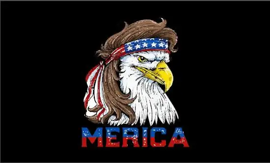 

MERICA флаг с птицами с США 90x150 см для украшения подарочного баннера
