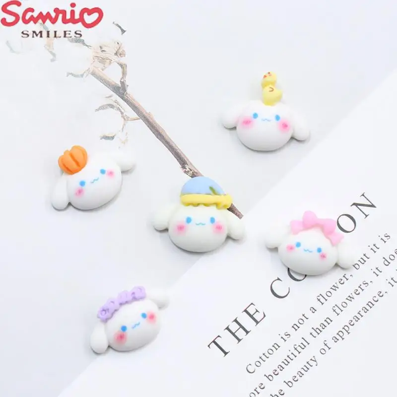 

10 шт. Kawaii DIY аксессуары Cinnamoroll Sanrio аниме милая телефонная шпилька для волос холодильник украшение для ногтей Игрушки для девочек