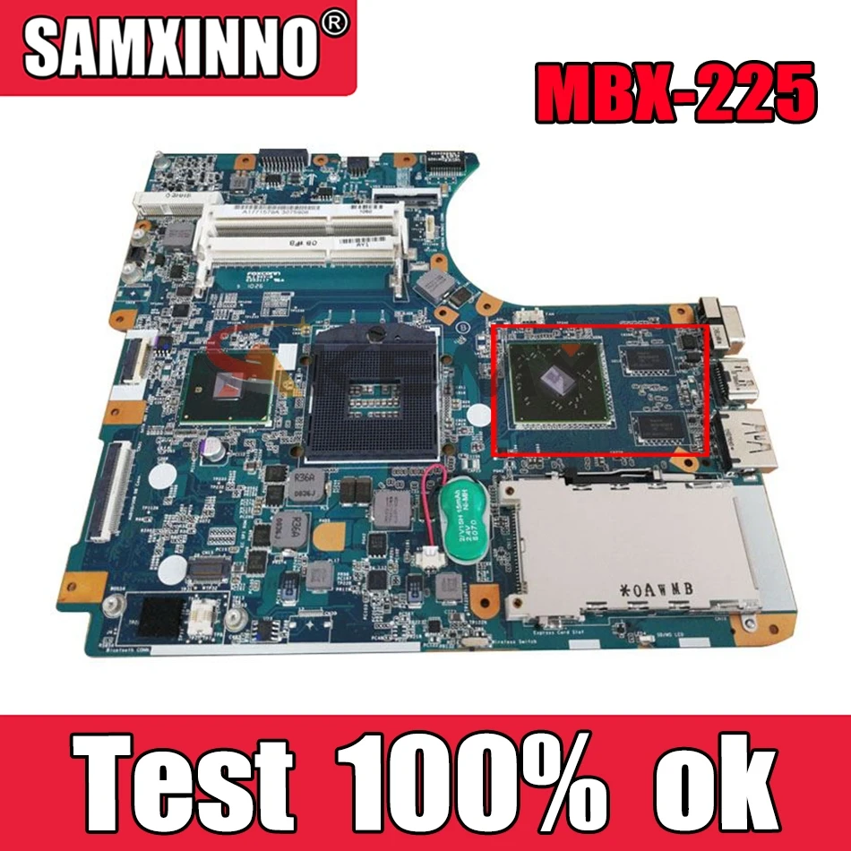 

Akemy For Sony VPCEC PCG-9111L Laptop Motherboard 1P-0106J02-8011 A1794342A A1771579A A1794341 MBX-225 M981 MAIN BOARD