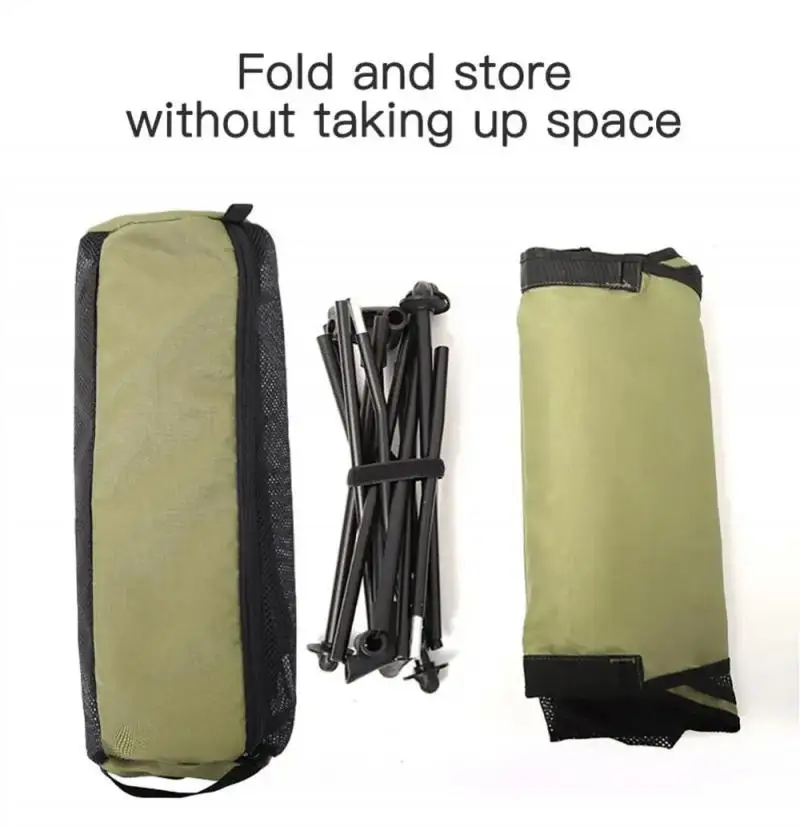 Portable Folding Camping Chair With Headrest Lightweight Tourist Chairs Aluminum Alloy Fishing Outdoor Furniture