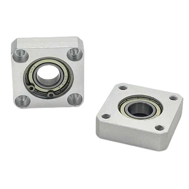 

freeshipping Flange Square Housing Single Bearings with Housings Bearing seat assembly Direct Mount Unbuckled ring in stock