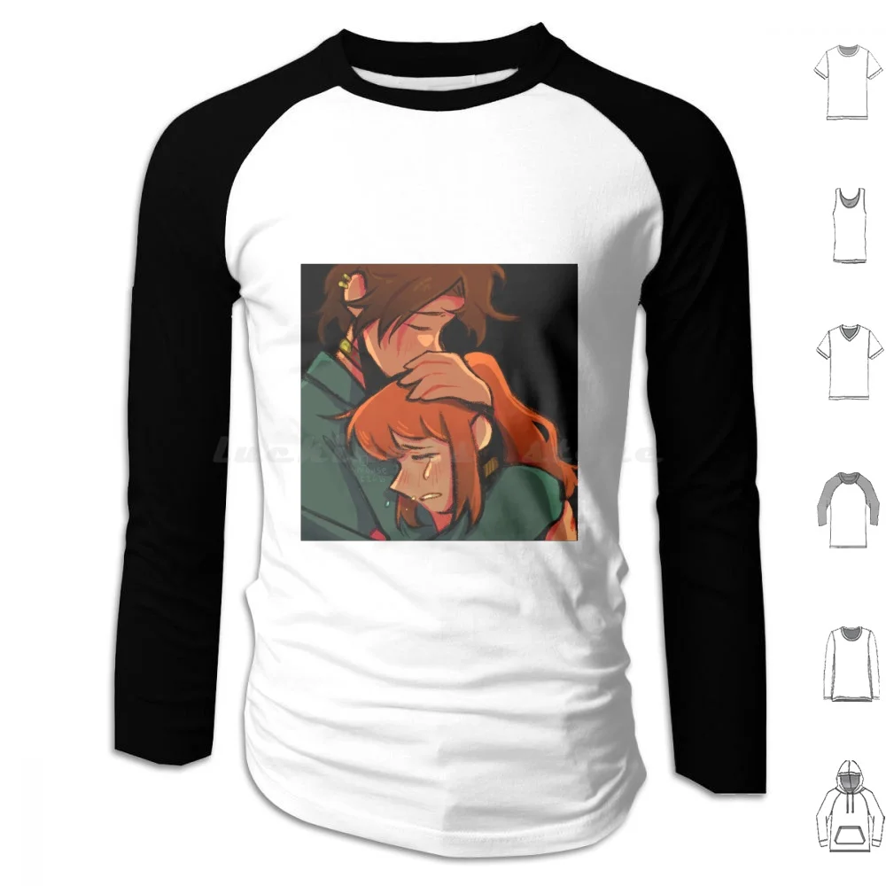 Хлопковая толстовка Sacrifice с длинным рукавом Yttd Your Turn To Die Kimi Ga Shine кг Джо тазуна