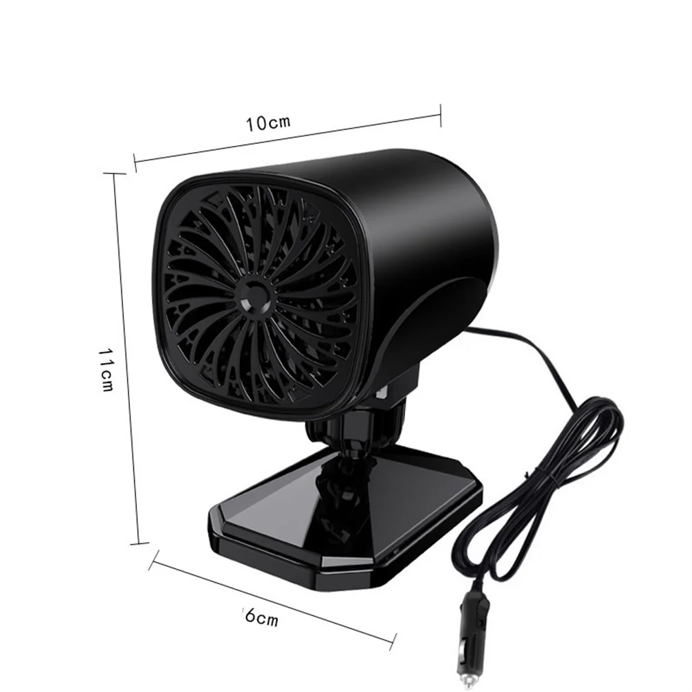 

12V/24V 120W Car Heater Fan Electric Cooling Heating Fan Portable Electric Dryer Windshield Defogging Demister Defroster Heater
