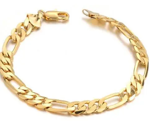 

hot Selling 18K gold 10MM three to one bracelet Europe and the United States popular personality men's bracelet