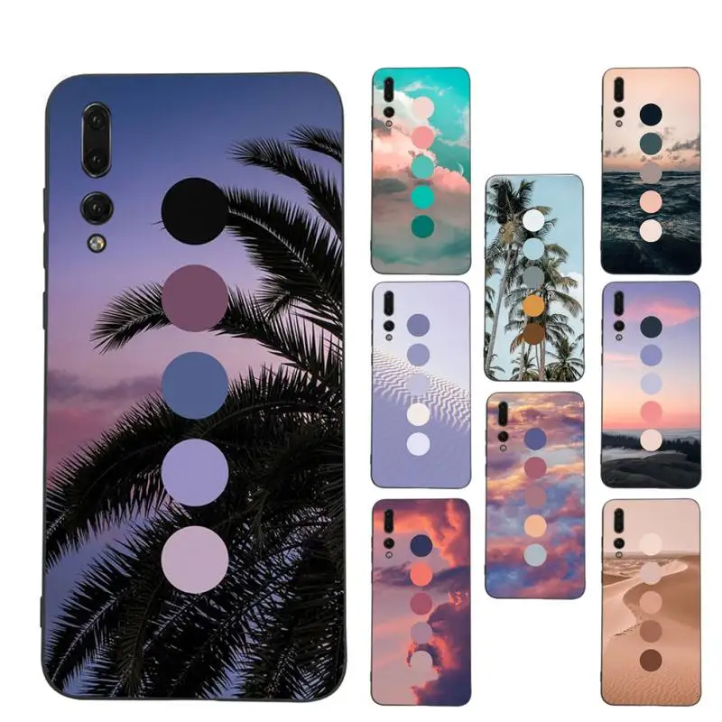 

Palette Phone Case for Redmi 8 9 9A for Samsung J5 J6 Note9 for Huawei NOVA3E Mate20lite cover
