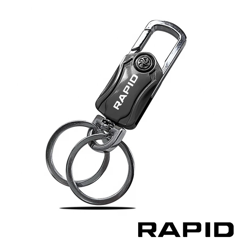 

JDM Keychain Rings Key Chain Precious Metal for Skoda RAPID Car Accessories