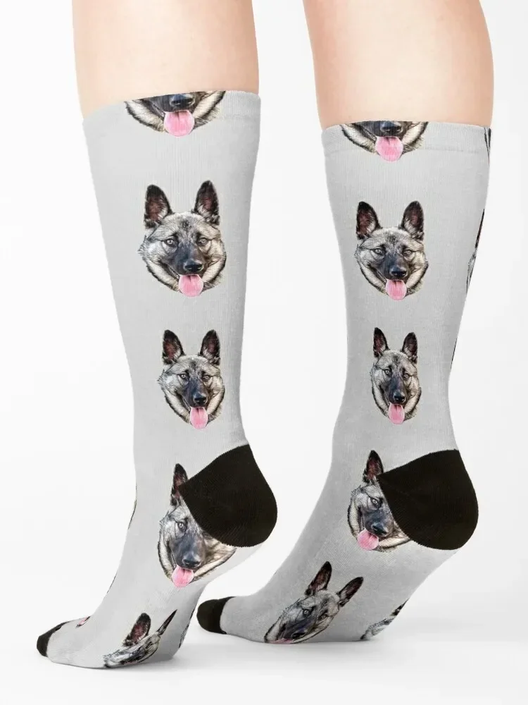 Норвежские носки Elkhound Run милые Дизайнерские мужские для гольфа женские