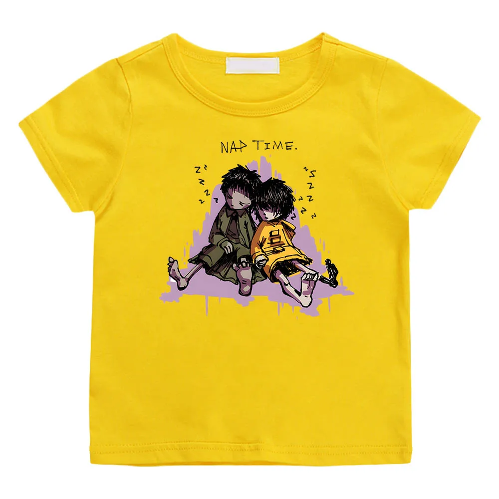 

Футболка для мальчиков и девочек с коротким рукавом, 100% хлопок