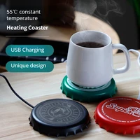 electric heating coaster 55%c2%b0c constant temperature cup holder warmer drink beverage warming device mug holder heater coaster