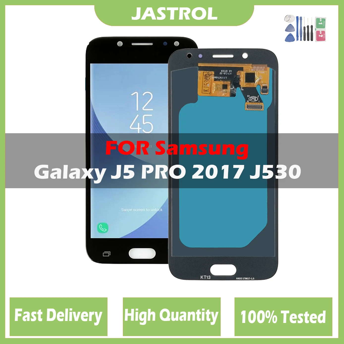 

ЖК-дисплей TFT2 для Samsung Galaxy J5 2017, ЖК-дисплей с сенсорным экраном и дигитайзером для Samsung J530, J530F, детали для замены дисплея в сборе