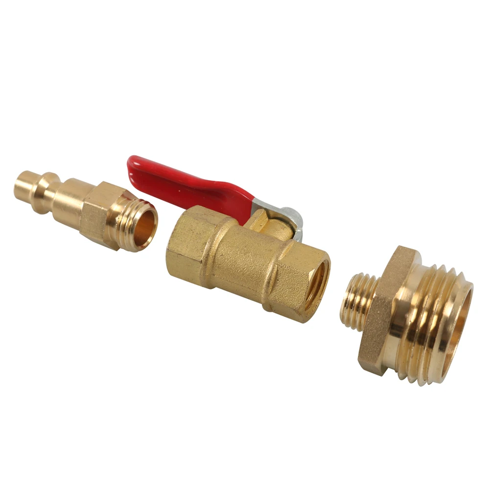 1 шт. 1/4 дюйма штекер быстроразъемный адаптер для выдувания зимнего размера с