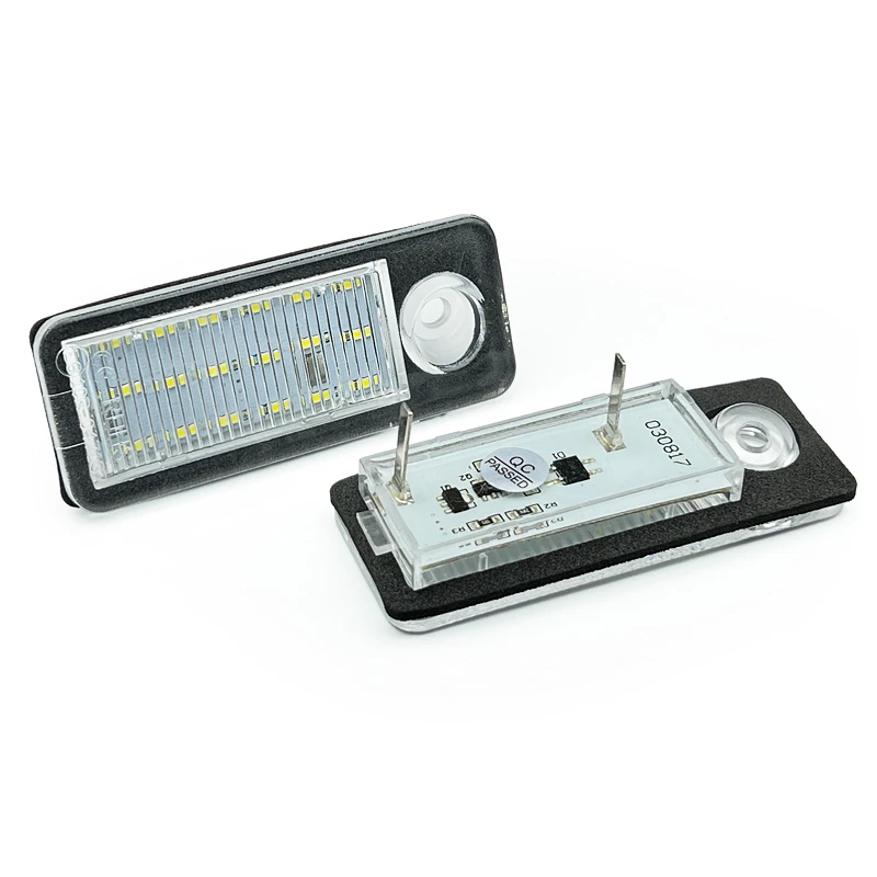 2 шт. для Audi A6 C5 4B Avant Wagon 1998-2005 RS6 2003-2005 белый светодиодный светильник номерного