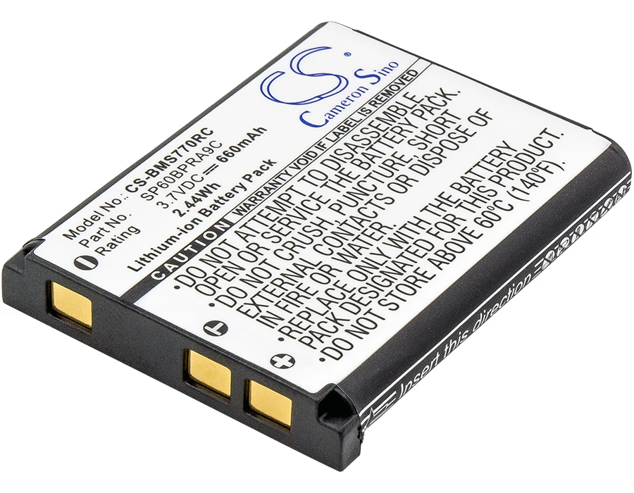

Cameron Sino Cordless Phone Replacement Li-ion Battery 660mAh For N4FUYYYY0046 Cisco KX-TCA285, KX-TCA385 Free Tools