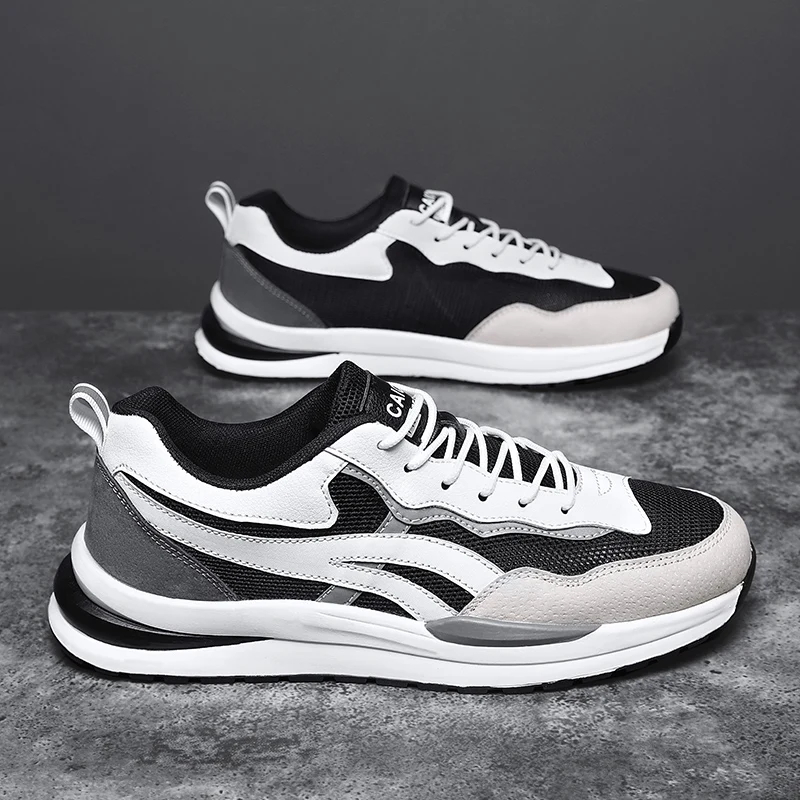 

Men Shoes Mesh Breathable Man Sneakers Outdoor Man Running Sports Shoes Male Chunky Casual Sneaker Shoe Tenis Masculino