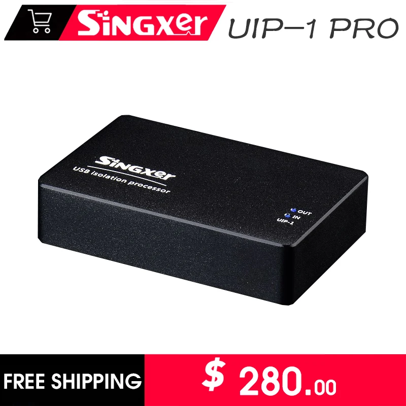 

Singxer UIP-1 PRO HIFI Fever Lsolate Processor USB2.0 USB Interface UIP1 Pro Audio Isolator Grade Suitable For Digital Decoder