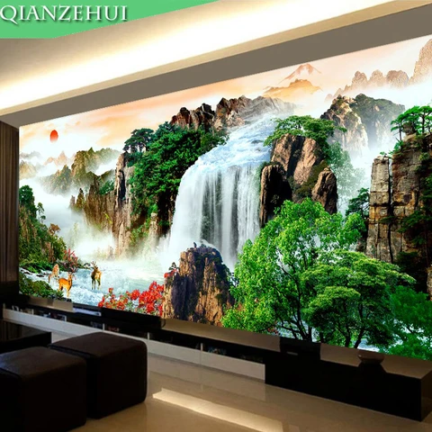 Картина для вышивки крестиком QIANZEHUI - изображение